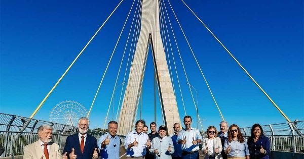 Integrationsbrücke zwischen Paraguay und Brasilien für den Verkehr freigegeben